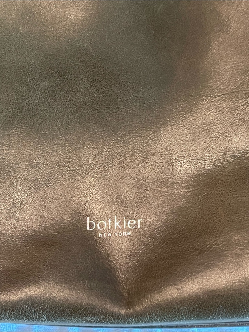 BOTKIER Bedford Tote Satchel Leather Bag Truffle Green Brown Purse Handbag - Picture 8 of 8